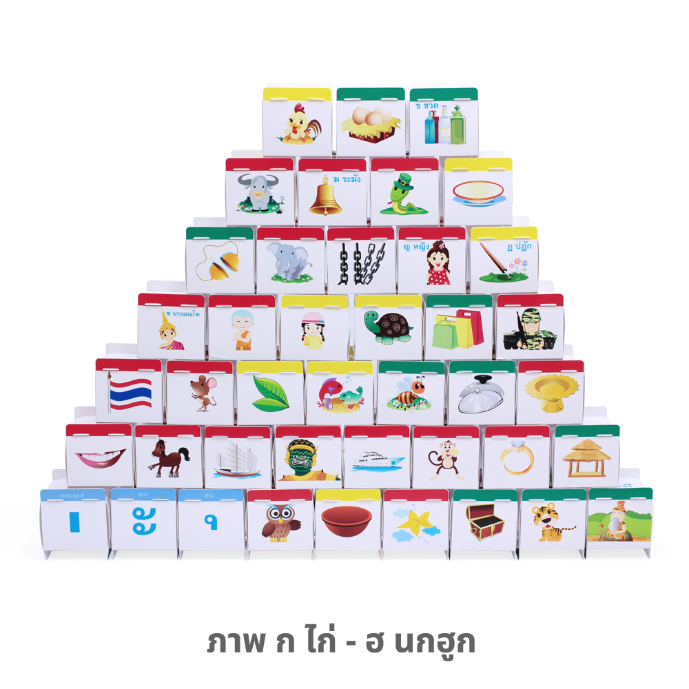 เกมฝึกทักษะ กล่องลูกเต๋า ก-ฮ ET-511 ต่อคำศัพท์