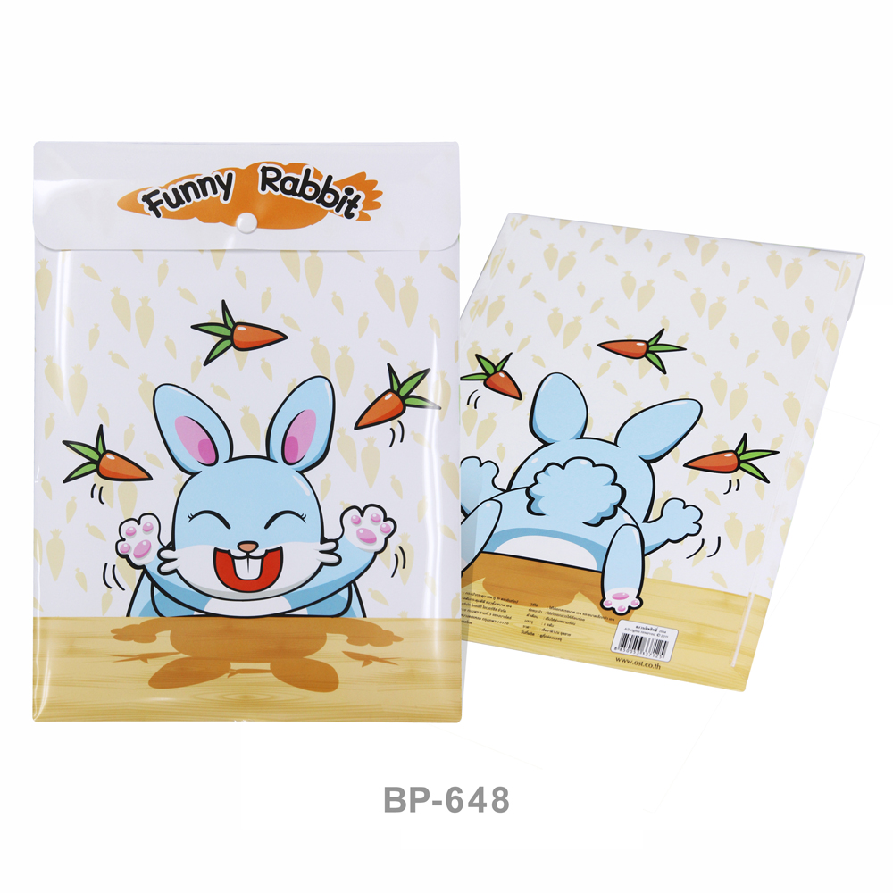 ซองกระดุม A4 ลาย Head To Toe BP-648