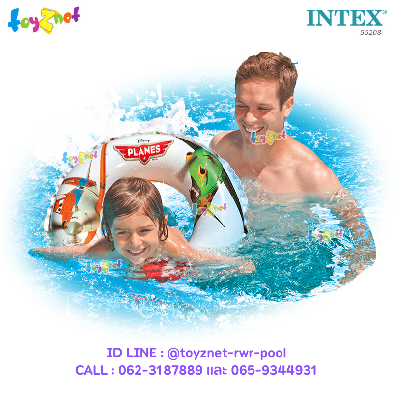 Intex Planes Swim Ring 24in (61 cm.) no.56208