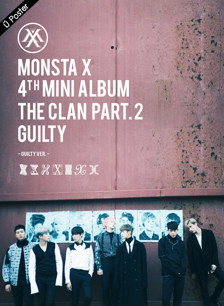[PRE-ORDER] MONSTA X - 4th Mini Album "THE CLAN 2.5 PART.2 GUILTY (GUILTY Ver.)