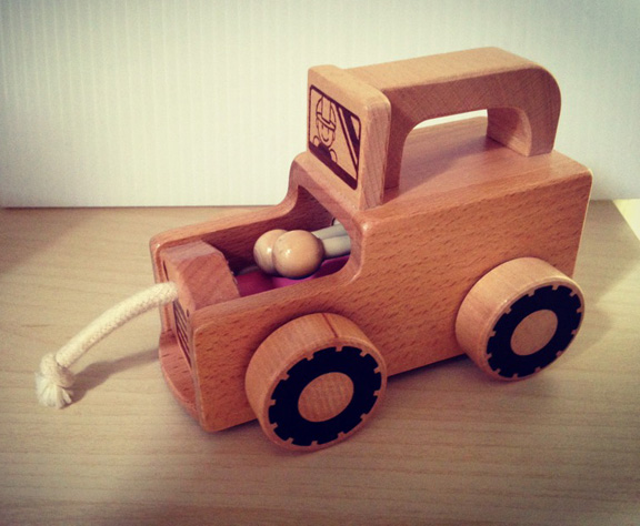 ของเล่นไม้ รถไม้