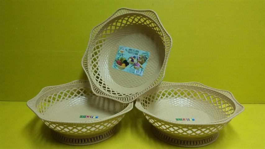 330ครีม ตะแกรงลายหวายกลม (บิ๊กวัน)