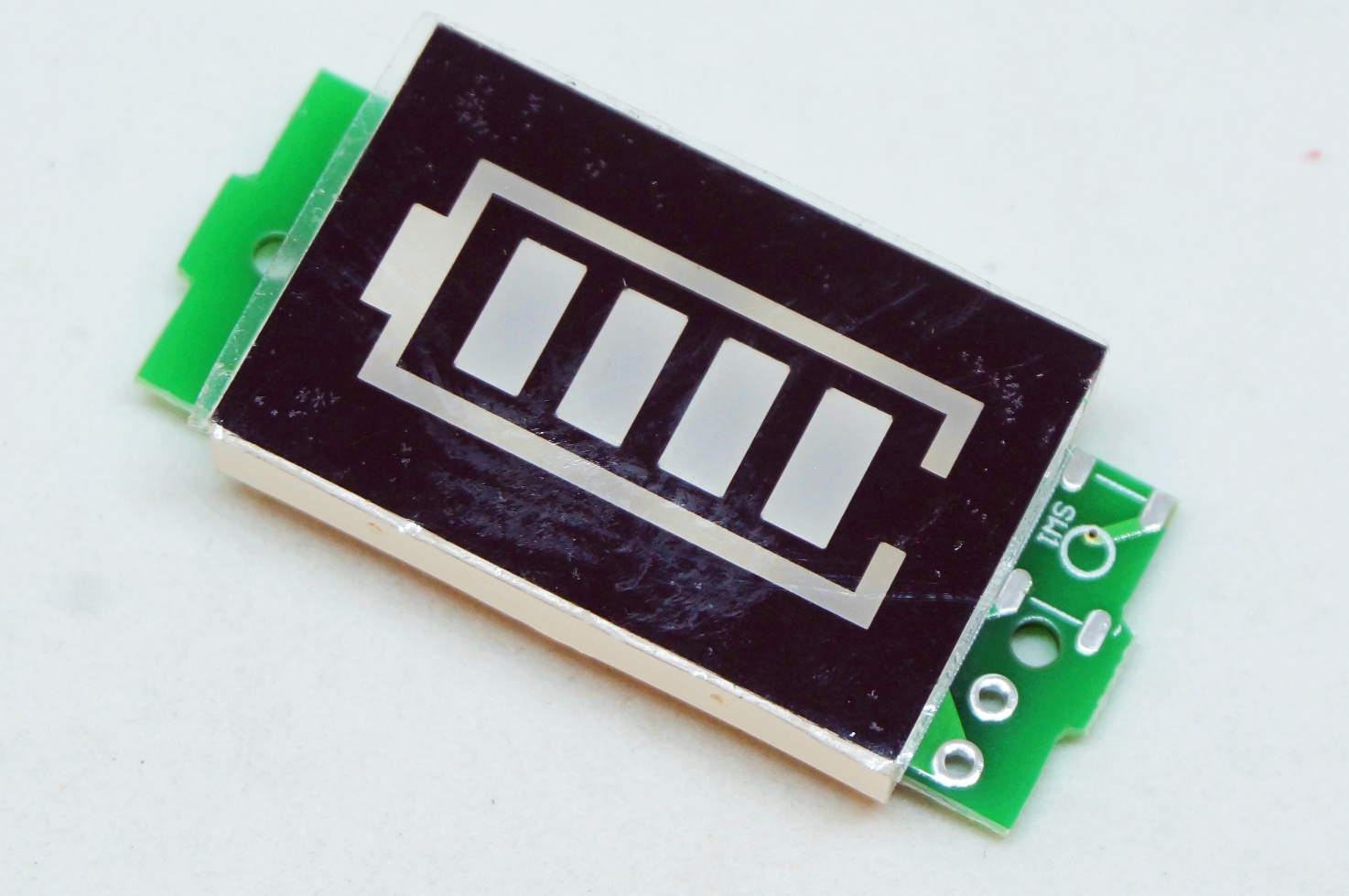 โมดูลวัดความจุแบตเตอรี่ ขนาด 1S 3.7V LED สีน้ำเงิน