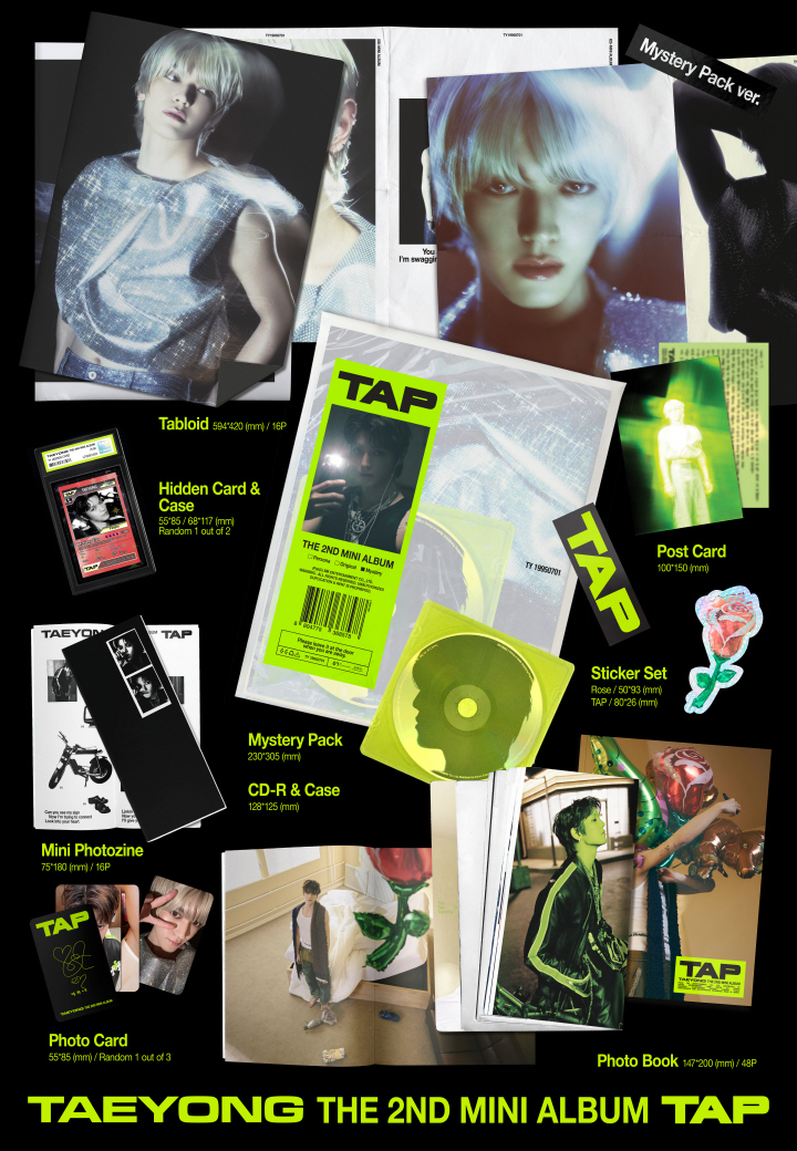 [PRE-ORDER] TAEYONG - 2nd Mini Album "TAP" (Mystery Pack ver.)