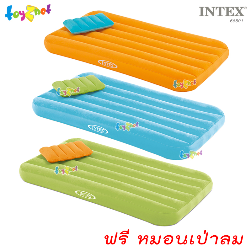 Intex Cozy & Fun Kid Airbed 88x157x18 cm.รุ่น 66801