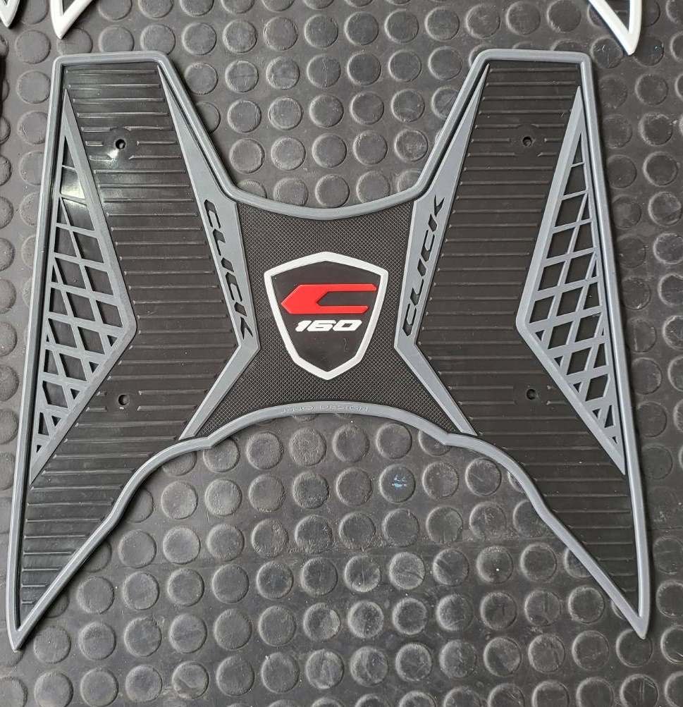 แผ่นยางวางเท้า CLICK 160 มี4สี แดง เทา ดำ ขาว ราคา280