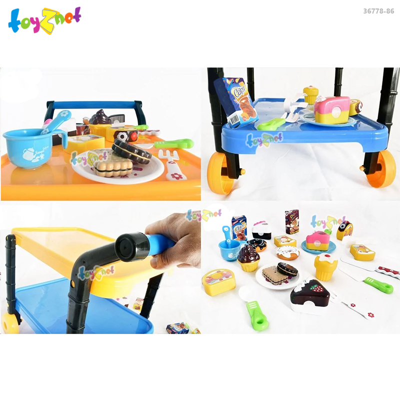 Toyznet Kid Cake Trolley (38 pcs) no.36778-86