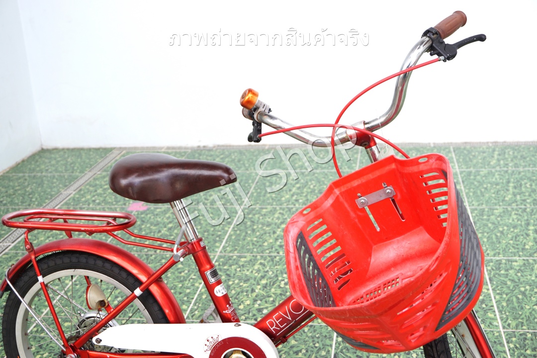 จักรยานเด็กญี่ปุ่น - ล้อ 16 นิ้ว - ไม่มีเกียร์ - สีแดง [จักรยานมือสอง]