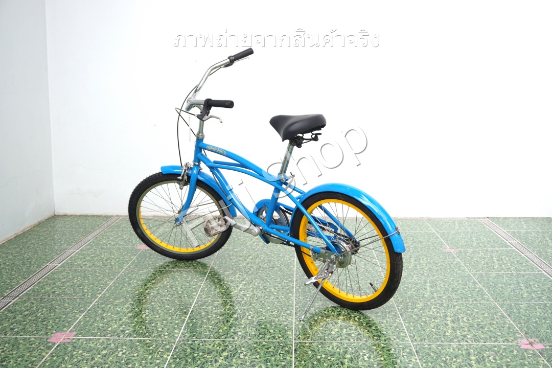 จักรยานเด็กญี่ปุ่น- ล้อ 20 นิ้ว - ไม่มีเกียร์ - สีฟ้า [จักรยานมือสอง]