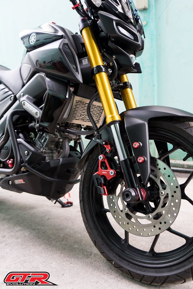 การ์ดปั้มดิสหน้าล่าง GTR MT-15/R15 NEW'17/AEROX-155/N-MAX-155