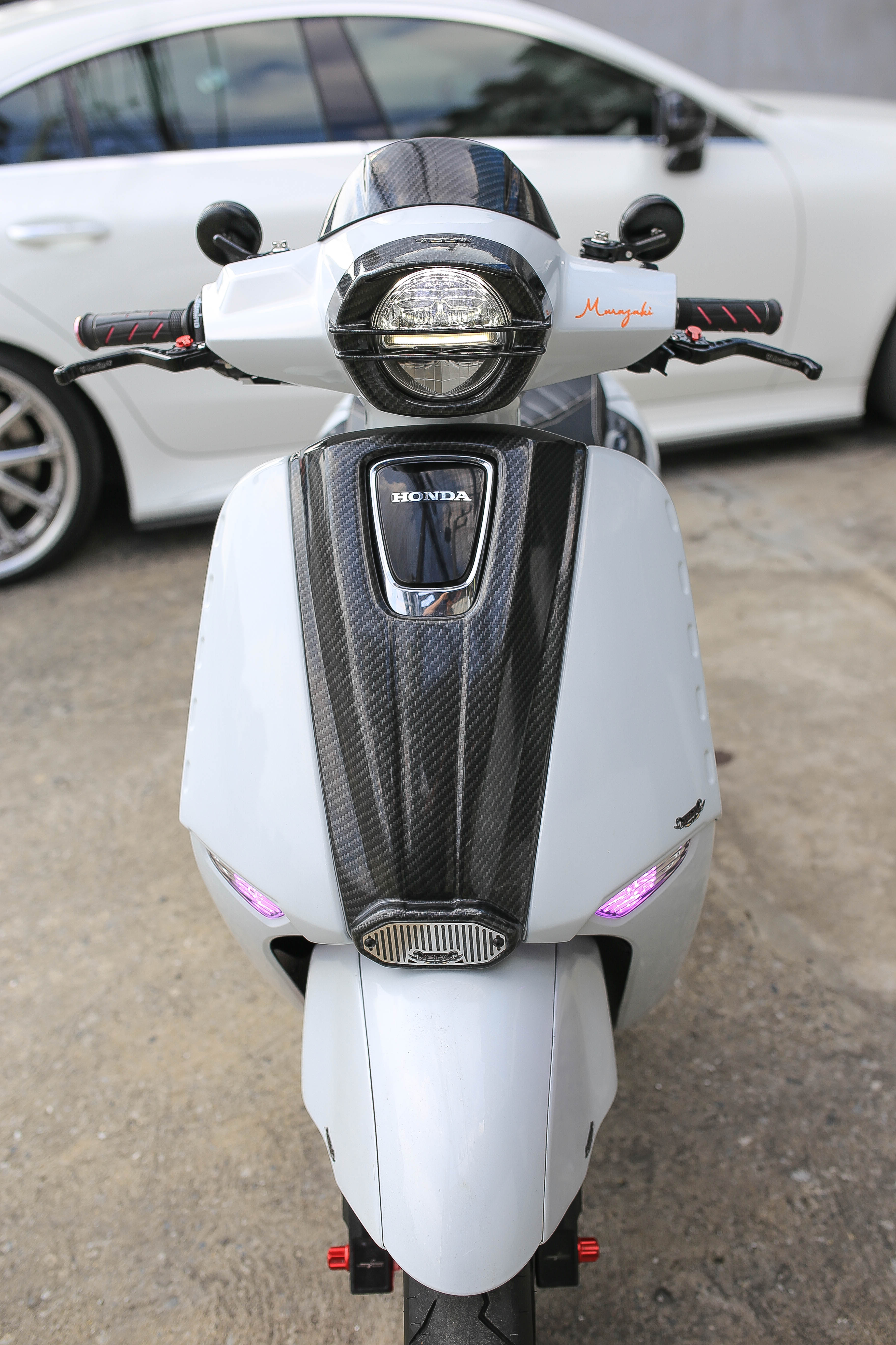 Giorno+ ตัวปิดรูมือจับท้าย (ไม่มีสปอยเลอร์ ) Rear hole cover 1500฿ ชุดตัวปิดรูมือจับท้าย พร้อมสปอยเลอร์ Rear hole cover with spoiler 2100฿