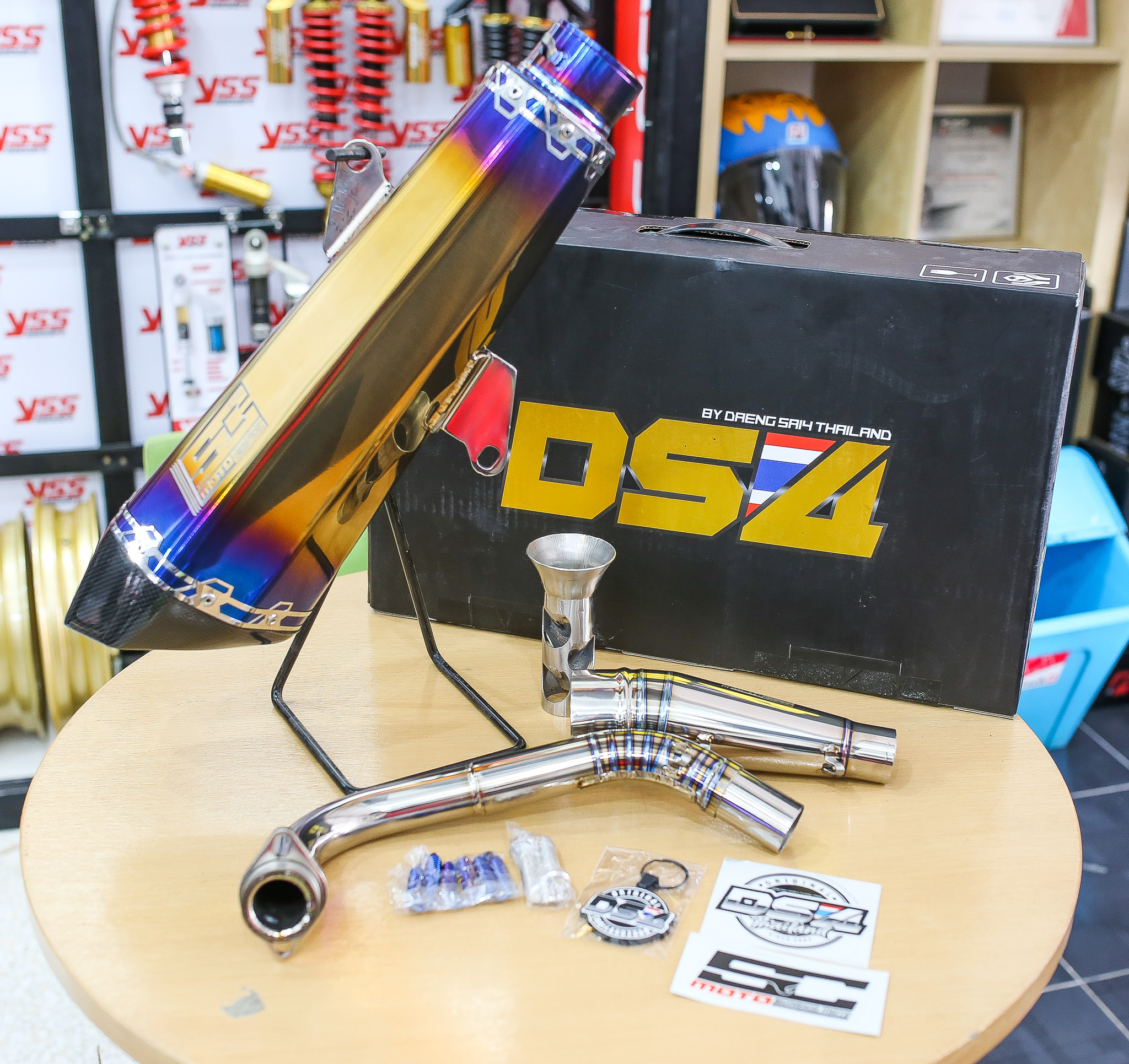 ท่อ Sc moto ไทเทเนียม FORZA 350 ราคา22500