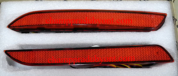 ไฟทับทิมกันชนท้าย HONDA JAZZ 11-13 แดง LED
