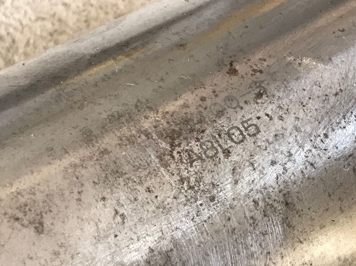 บอลสกรู โต 50 มิล ยาวเฉพาะเกลียว 258 ซม.ยาวรวม 315 ซม. 8 ปาก พิต 12 มิล