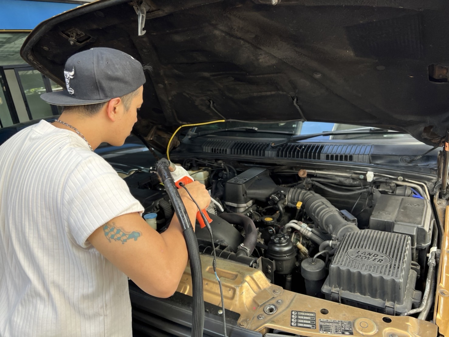 บริการพ่นทำความสะอาดด้วยระบบน้ำแข็งแห้ง Cold jet dry ice blasting