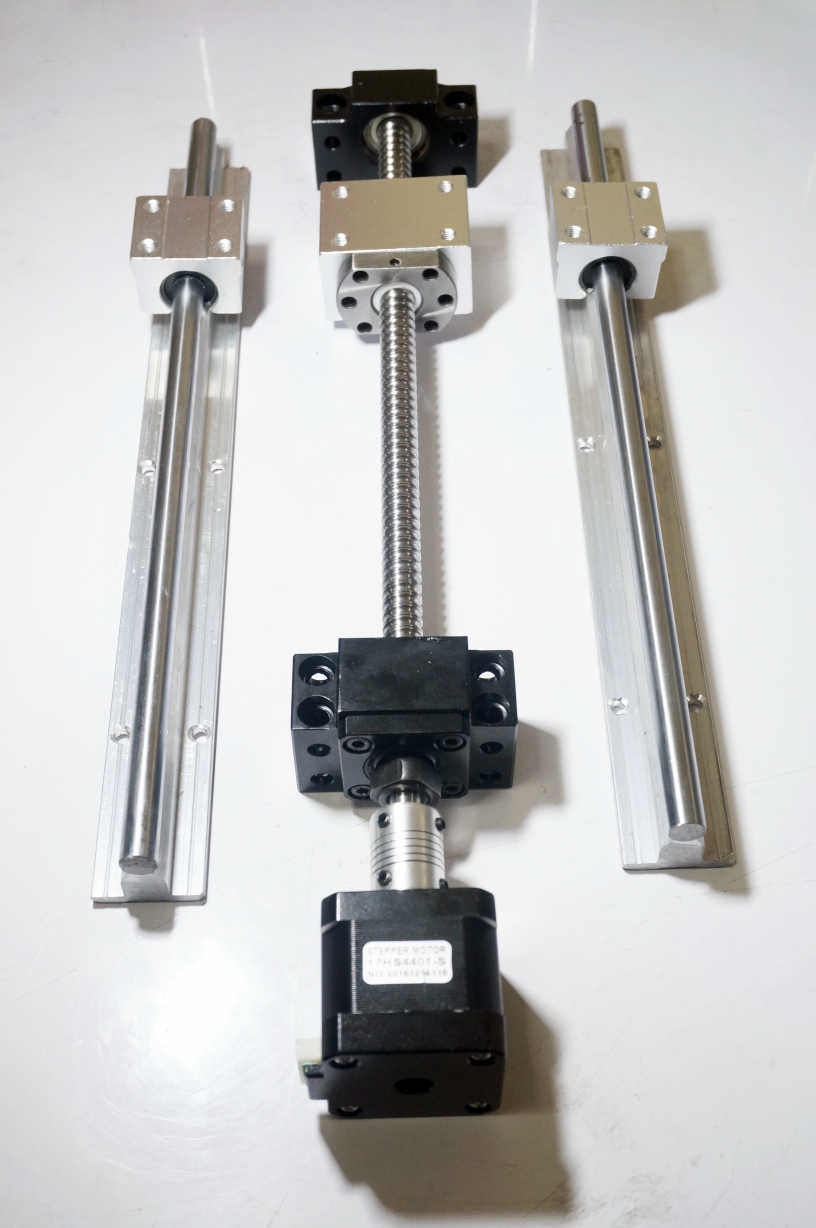 SFU1204 ball screw 300mm with ball nut endmachining BK/BF10