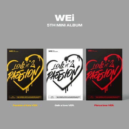 [PRE-ORDER] WEi - 5th Mini Album "Love Pt.2 : Passion"