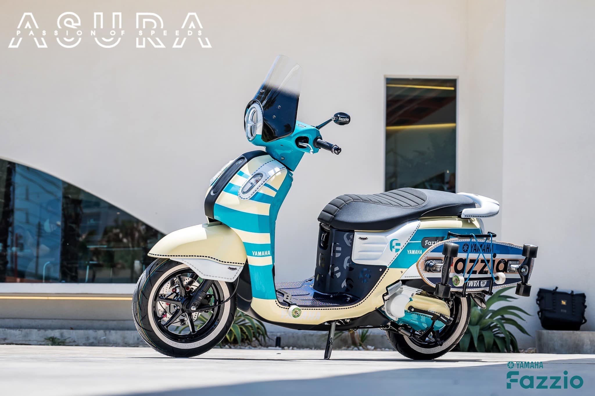 ของแต่ง YAMAHA FAZZIO (ชุดสีครอบ+รวมแร็คข้าง ราคาเริ่มต้น 11,940บาท)