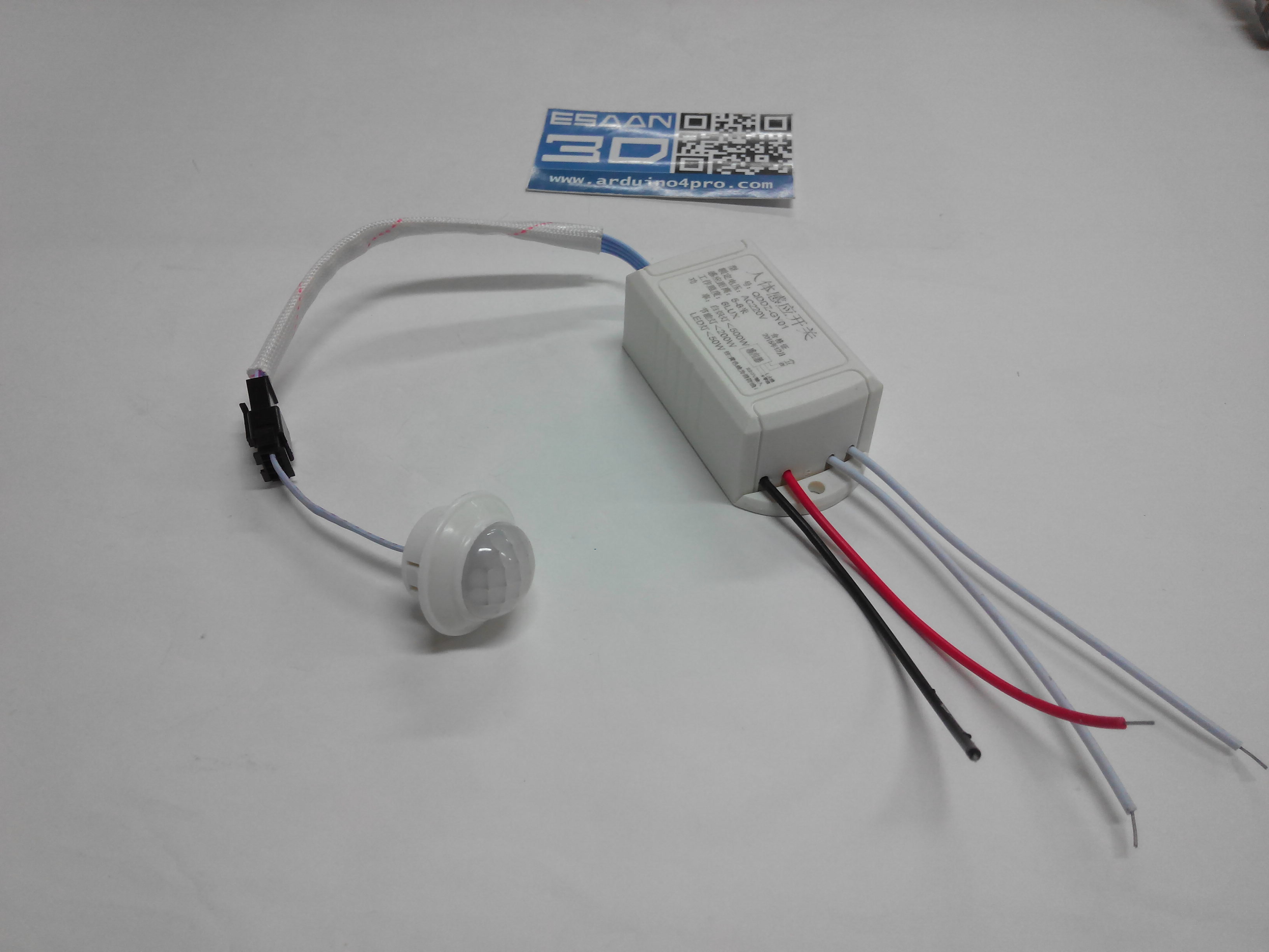 Body Sensor Intelligent Light Motion Sensing Switch (K5BO) 220Vac