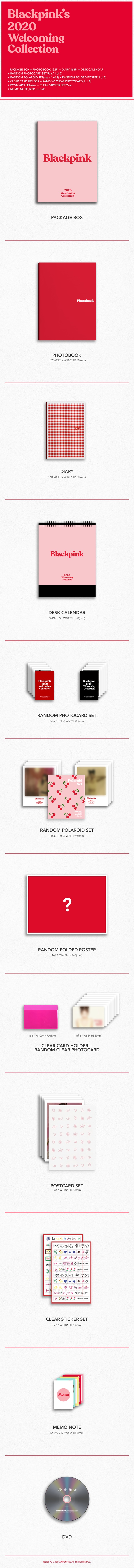 [PRE-ORDER] BLACKPINK - 2020 WELCOMING COLLECTION