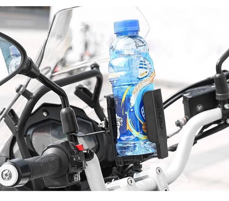 ที่ใส่ขวดน้ำ ปรับองศาได้ Motowolf แท้100% สำหรับติดมอเตอร์ไซค์และจักรยาน (ใส่แก้ว เยติ YETIได้) แบบ ใส่รูกระจก