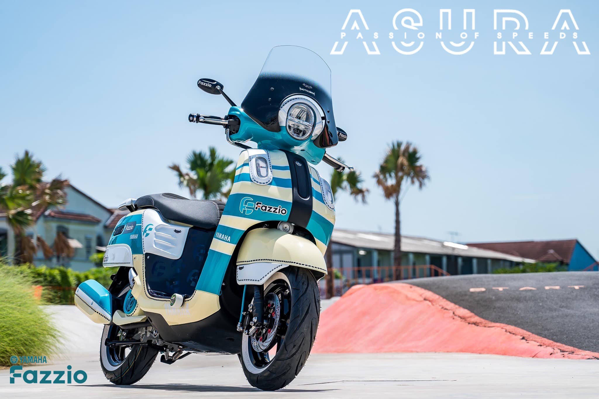 ของแต่ง YAMAHA FAZZIO (ชุดสีครอบ+รวมแร็คข้าง ราคาเริ่มต้น 11,940บาท)