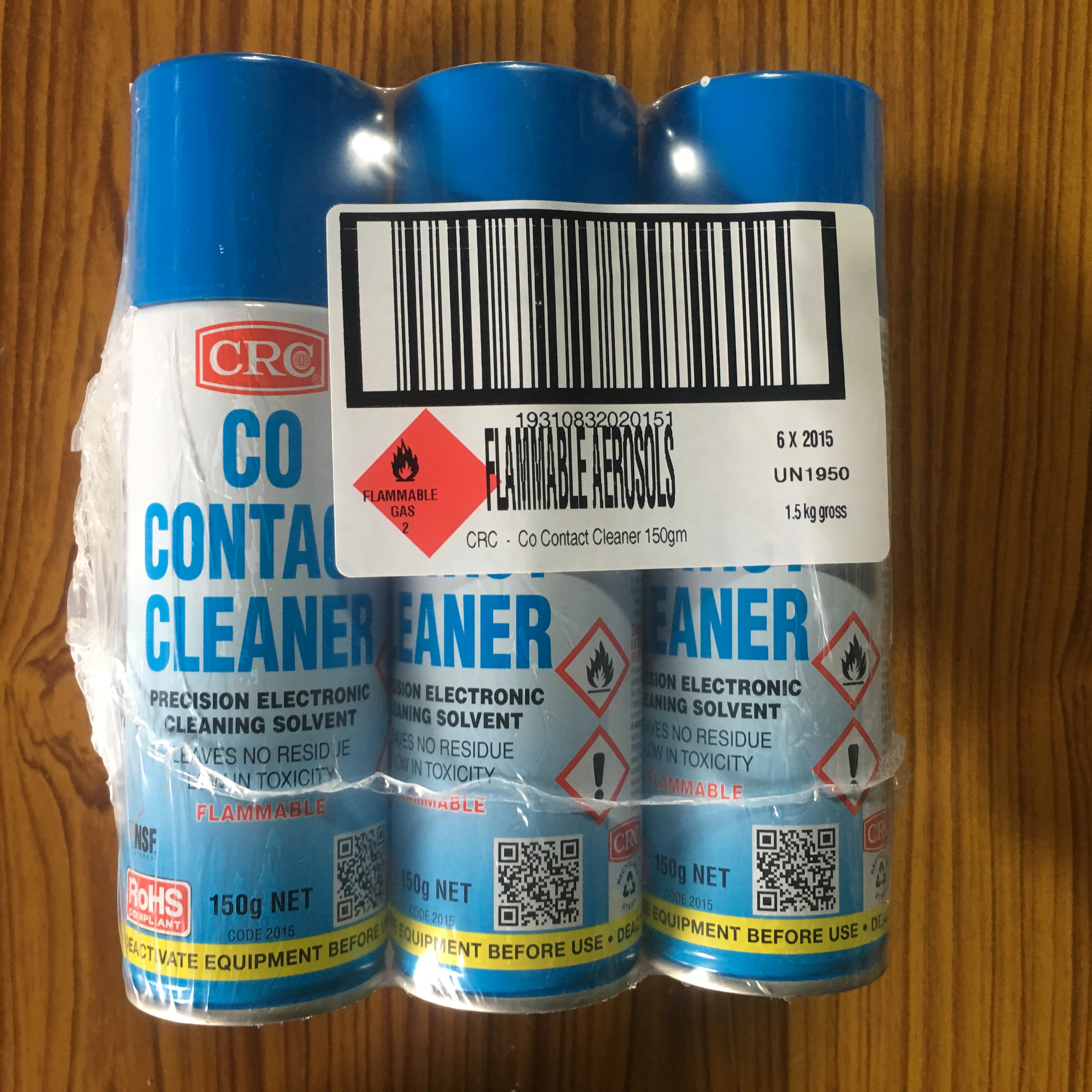 น้ำยาล้าง เมนบอร์ด หน้า คอนแทค แผงวงจร สวิทช์ รีเลย์ มอเตอร์ - 2016CRC CO Contact Cleaner (350g )