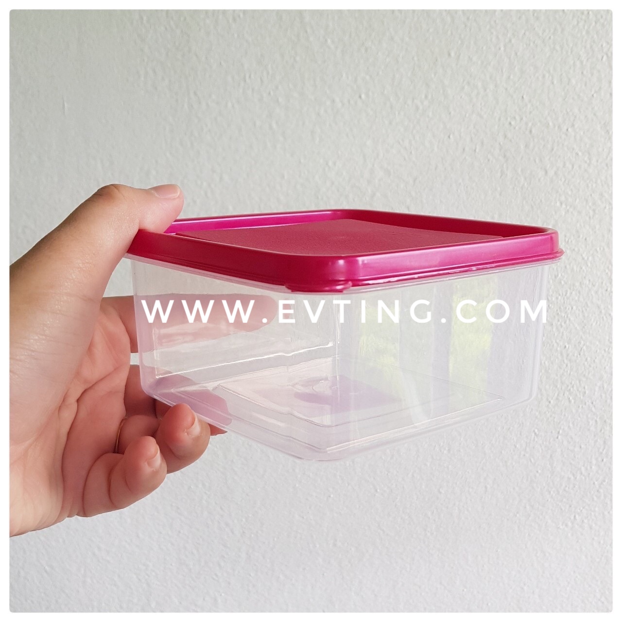 กล่องเหลี่ยมฝาแดง No.218-1L (COOK)
