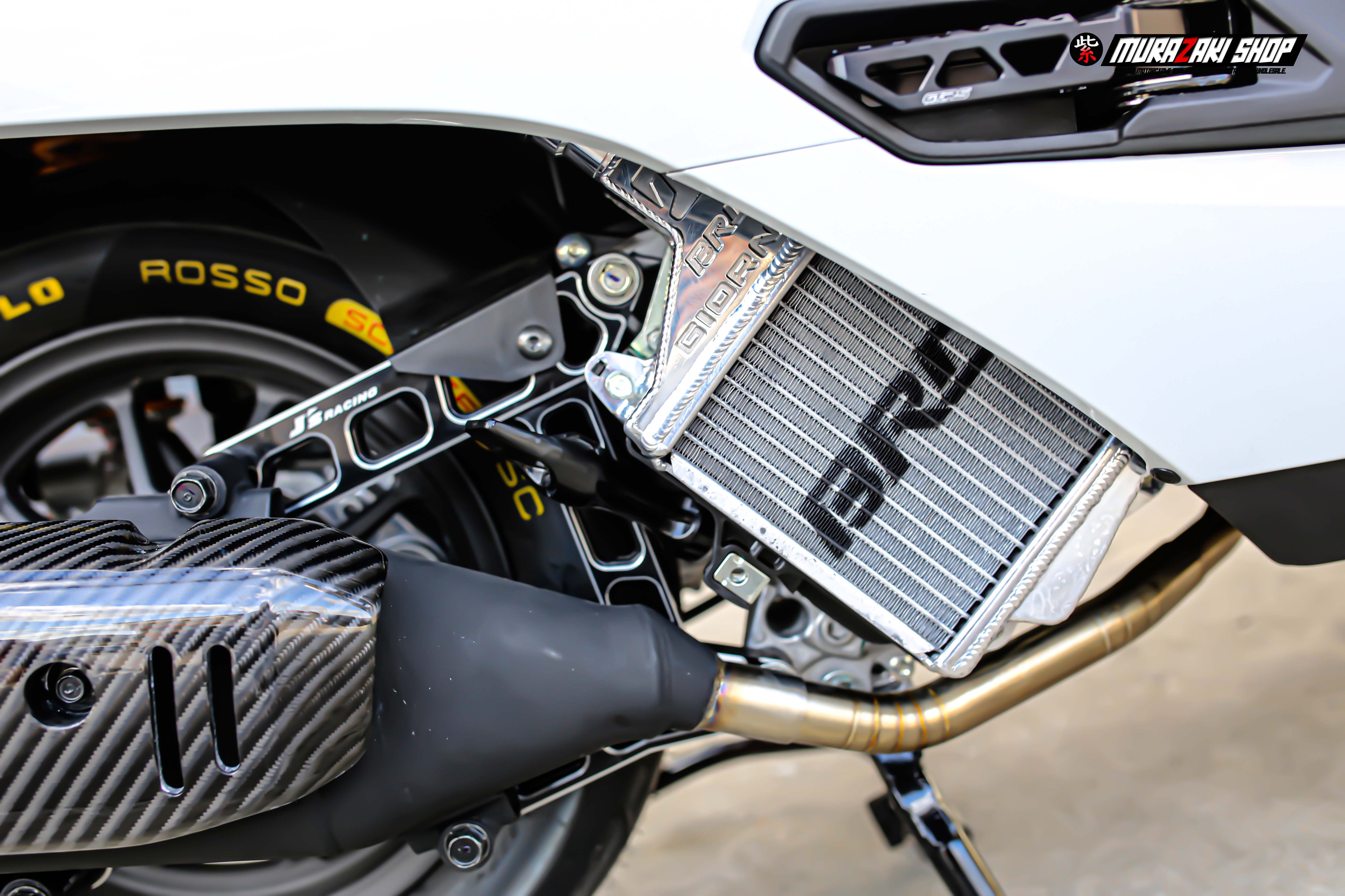 หม้อน้ำอลูมิเนียม BRD รุ่น GIORNO สีเงิน/สีดำ