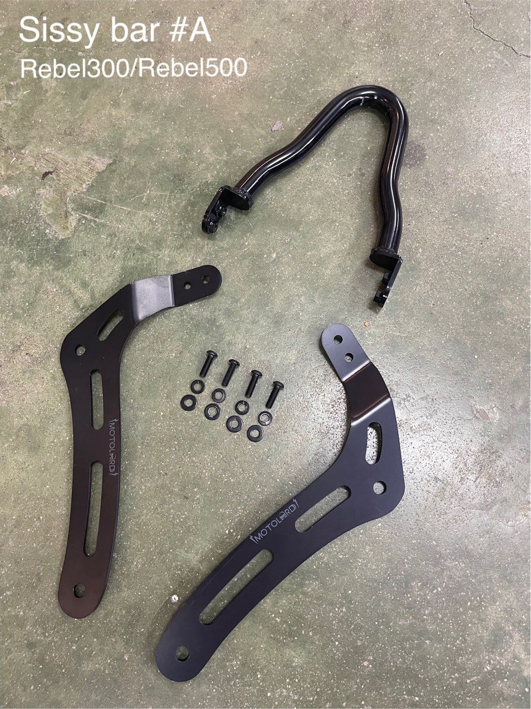 กันตกท้าย MotoLordD #A Honda Rebel 300/500