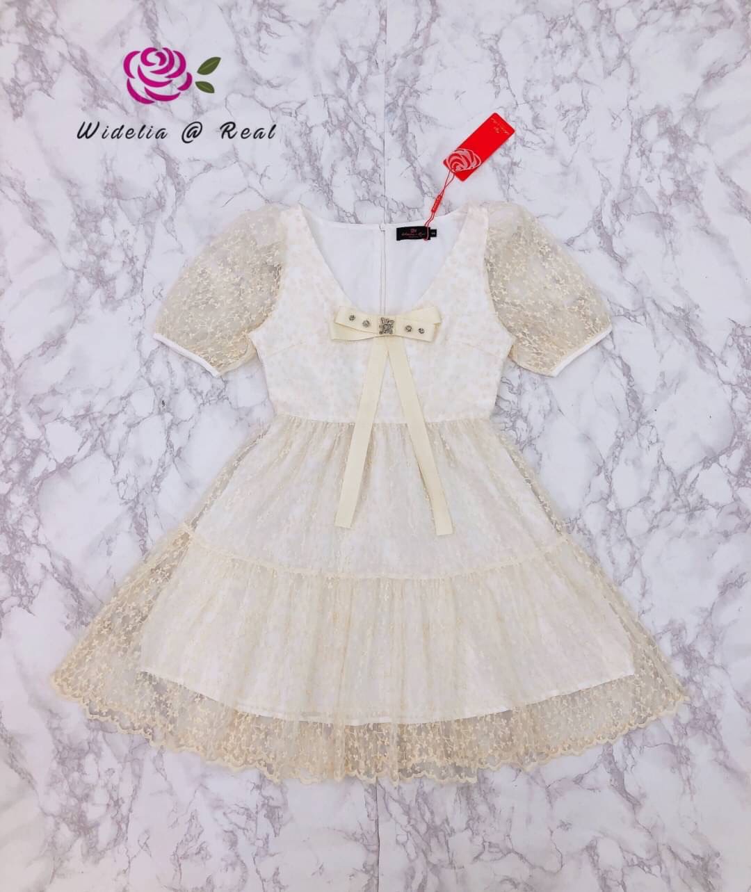 DJ Dress เดรสลูกไม้สุดน่ารัก