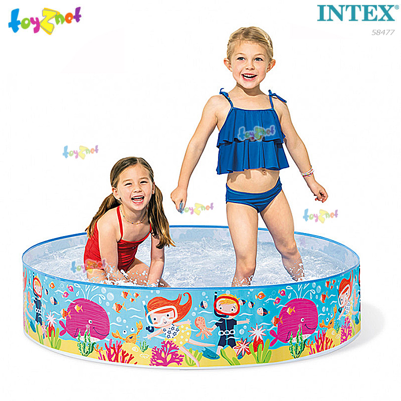 Intex Little divers and fun sea creatures Snapset Pool 4ft (1.22x0.25 m) no.58477
