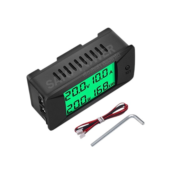 ์NS/ ดิจิตอลโวลต์มิเตอร์ เครื่องทดสอบแบตเตอรี่ DC รุ่น PZEM-025 DC l มี 2รุ่น (50A-300V)/(100A-300V) เครื่องวัดกระแสไฟแบตเตอรี่