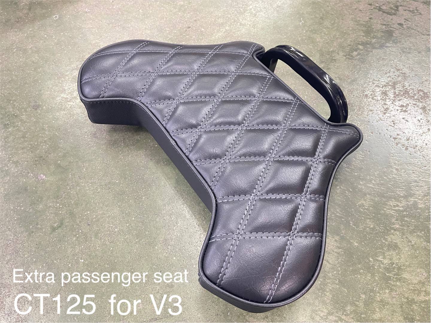 เบาะเสริมตะแกรงท้ายเดิม “ MotoLordD “ ลายV.1 / V.2 / V.3 Extra Passenger seat V.1 / V.2 / V.3