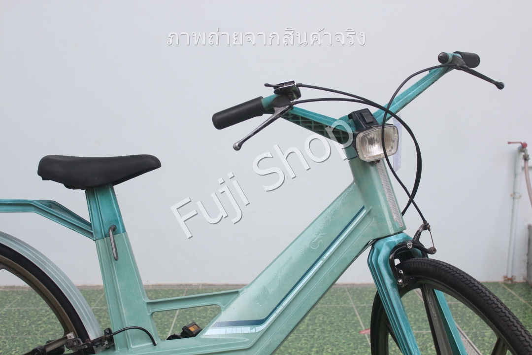 จักรยานญี่ปุ่น - ล้อ 27 นิ้ว - มีเกียร์ - พลาสติก - ITERA - สีเขียว [จักรยานมือสอง]