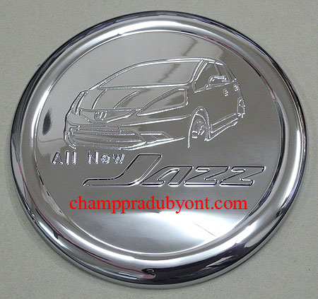 ครอบฝาถังน้ำมันโครเมี่ยม HONDA JAZZ 08-13 (V.2)