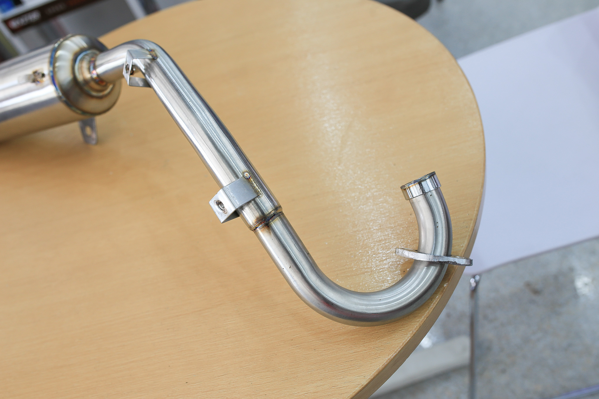 ชุดท่อสแตนเลส monkey125 สามารถใส่กันร้อนท่อเดิมได้ เสียงทุ้มๆหล่อๆในราคาเพียง 3950