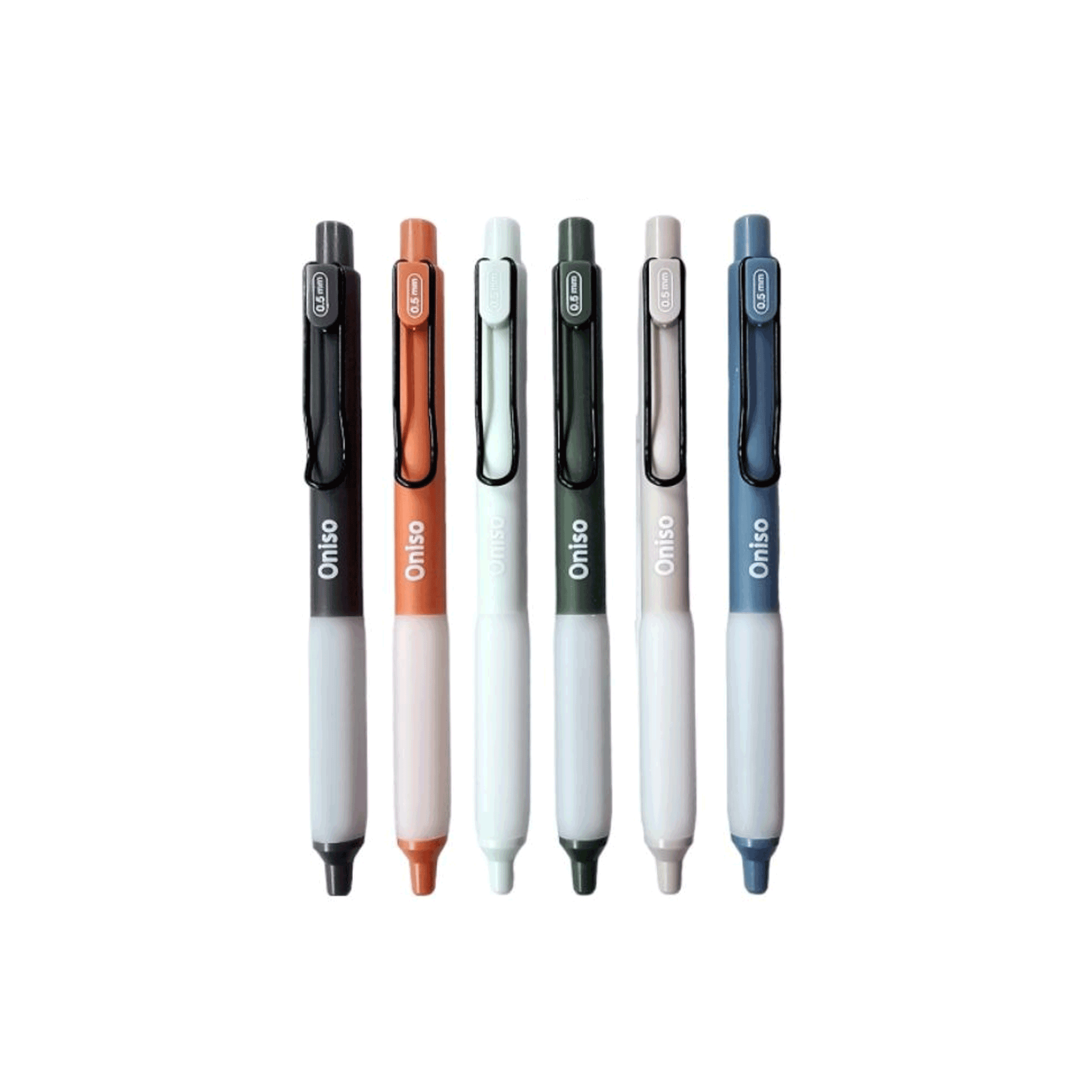 ปากกาเจล Gel Ink Pen โอนิโซ Oniso สีน้ำเงิน หัว 0.5 มม. รุ่น ONI-9133 จำนวน 1 ด้าม