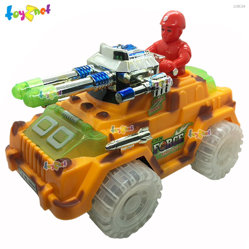 Toyznet Bump & Go Panzer Storm Car (Assorted colors) No.1083A