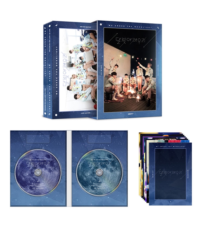 [PRE-ORDER] GOT7 - GOT7 ♥ I GOT7 3RD FAN MEETING "달빛아래우리" (2DVD)