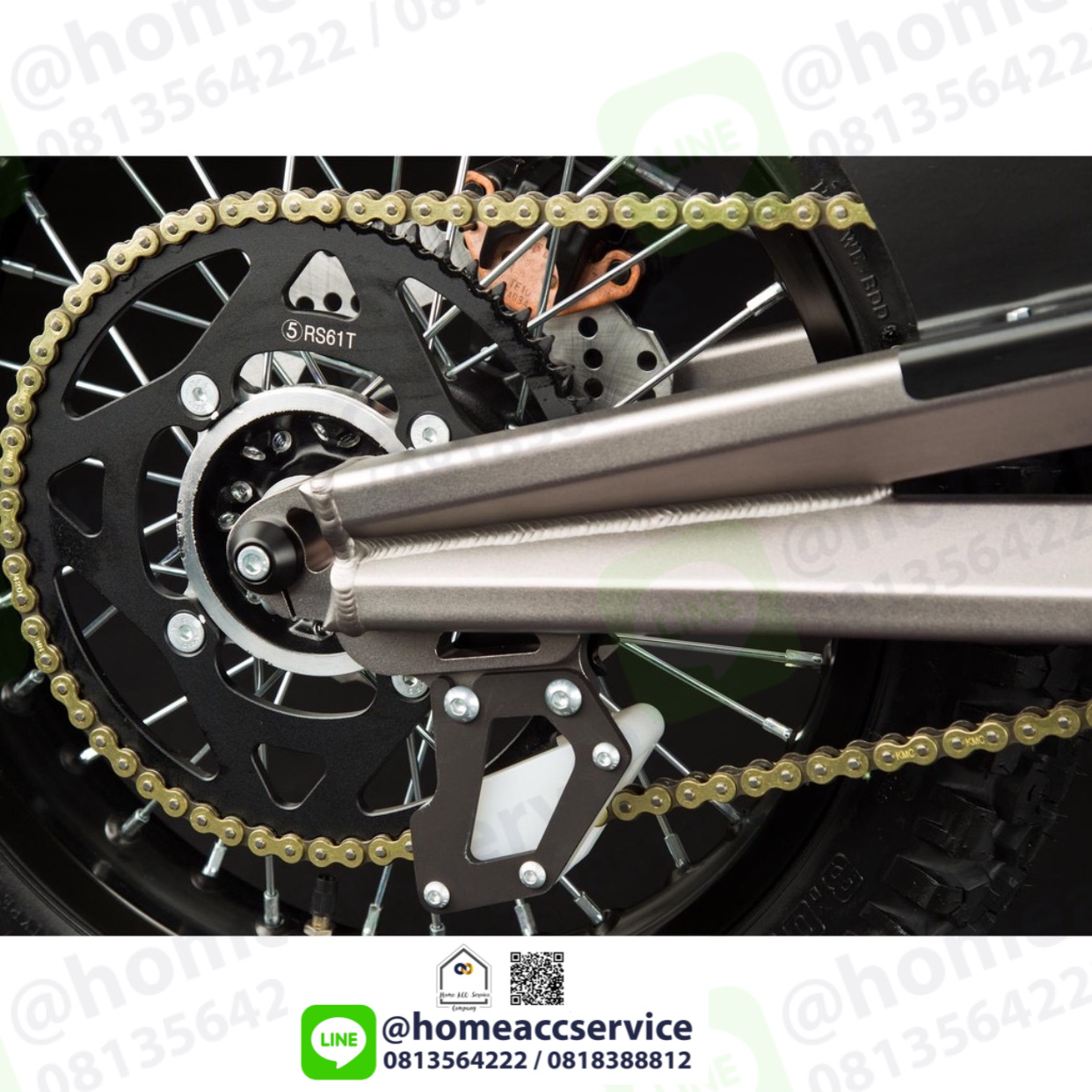 CRC TAC2 สเปรย์จารบีเหลวฉีดโซ่ ชนิดกันดีด 300g. (No.5035)