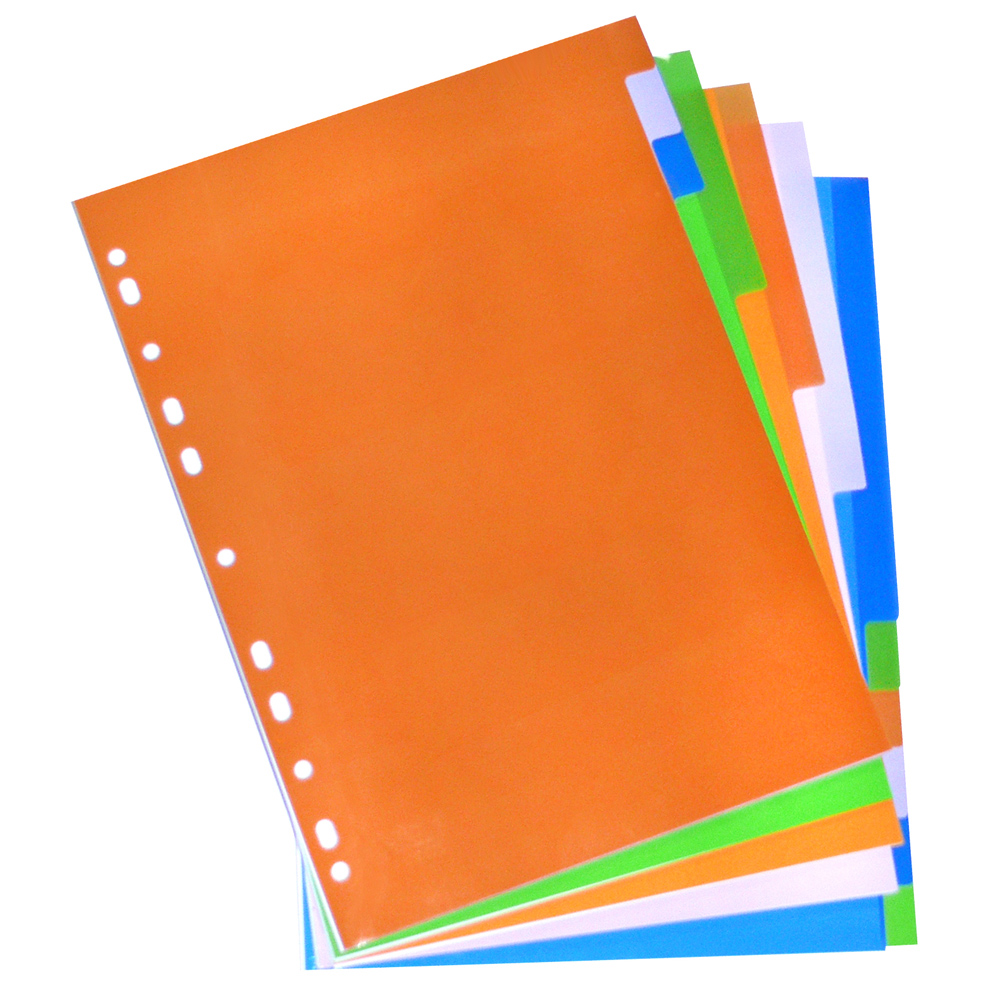 12 Tabs Index Divider A4 DX-861 Multi-Colors