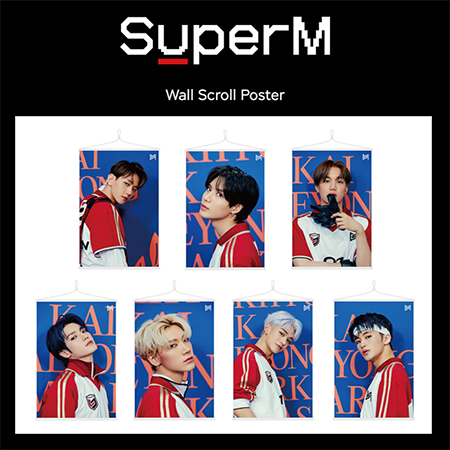 [PRE-ORDER] SuperM - Wall Scroll Poster "SUPER ONE"