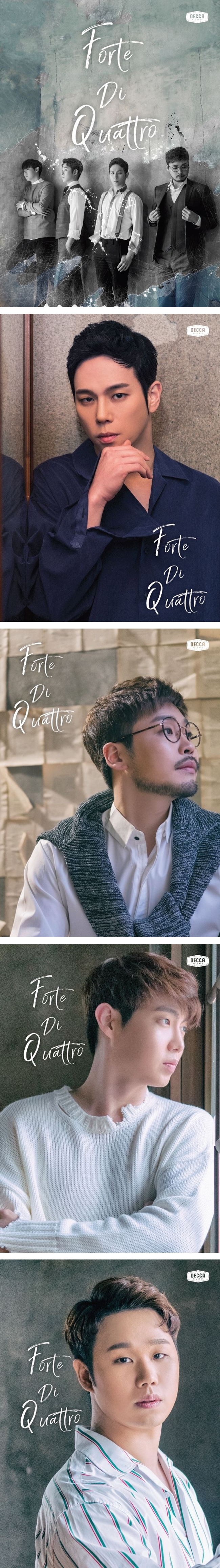 [PRE-ORDER] FORTE DI QUATTRO - 1st Album "FORTE DI QUATTRO"