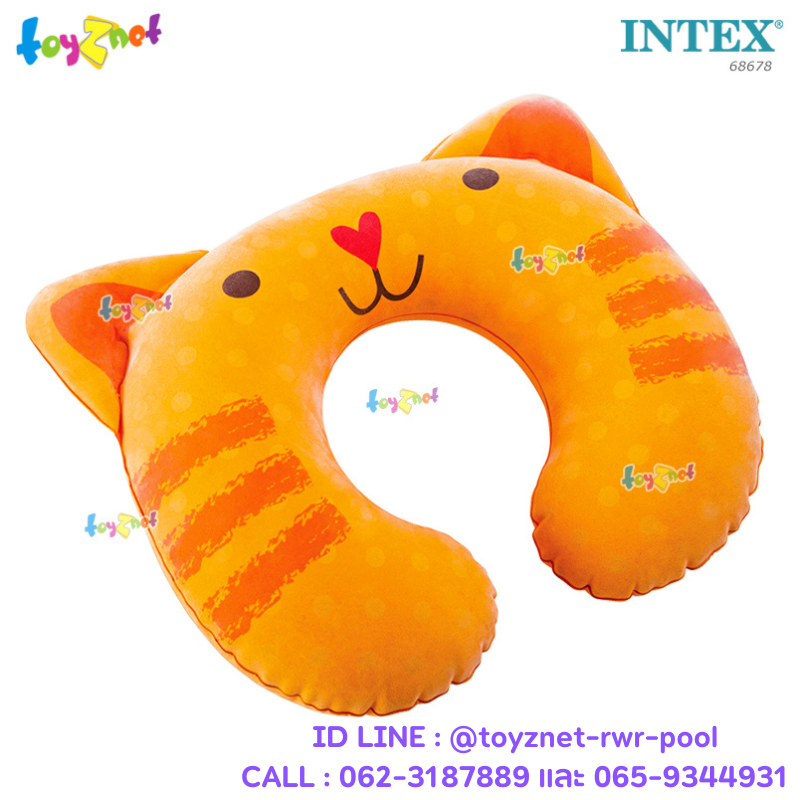 Intex Kidz Travel Pillow Cat no 68678