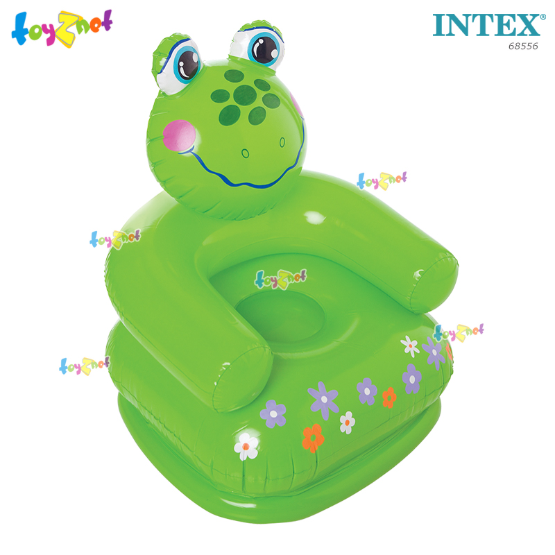 Intex Happy Animal Chair 0.65x0.64x0.74 m. Frog no.68556