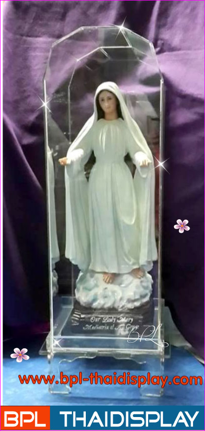 (ทำตามสั่ง)ฝาครอบโมเดล+ฐานรอง ทรงสูง