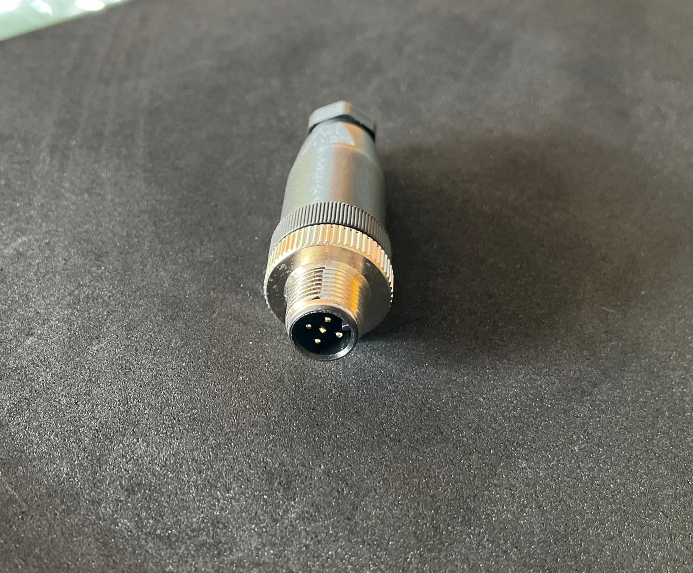 5 pins male M12 cable connector IP67