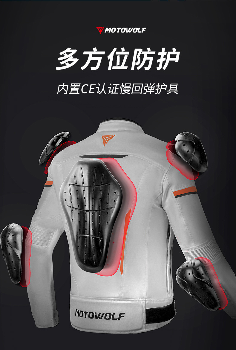 เสื้อการ์ดMOTOWOLF JM4