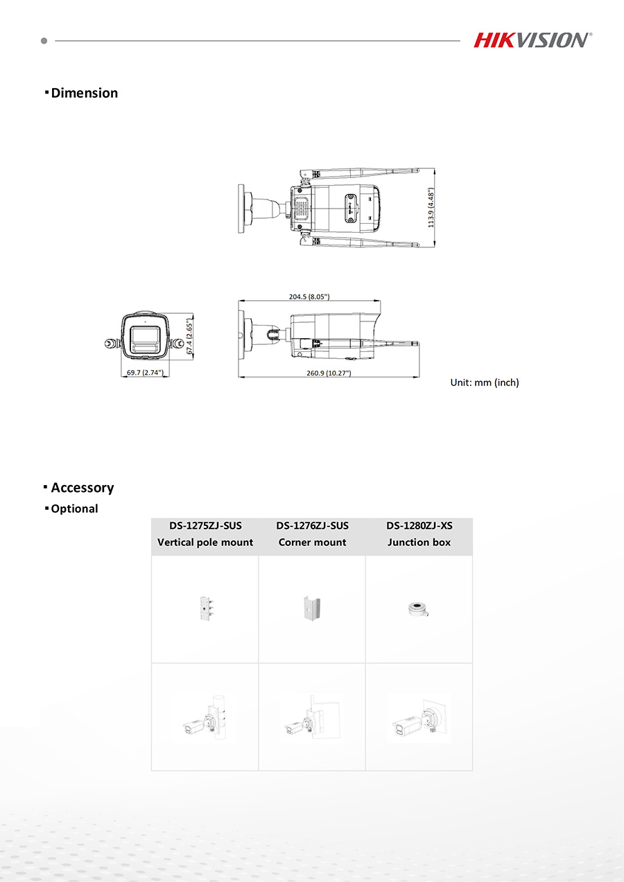 HIKVISION DS-2CV1043G2-LIDWF(B) (2.8 mm.) กล้องวงจรปิดระบบ IP WIFI 4 ล้านพิกเซล Dual Light + มีไมค์และลำโพงในตัว สำหรับใช้กับชุด WIFI KIT NVS ของ HIKVISION เท่านั้น BY BILLIONAIRE SECURETECH DS-2CV1043G2-LIDWF(B) (2.8 mm.)